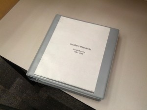 Pipeline Incident Database Binder